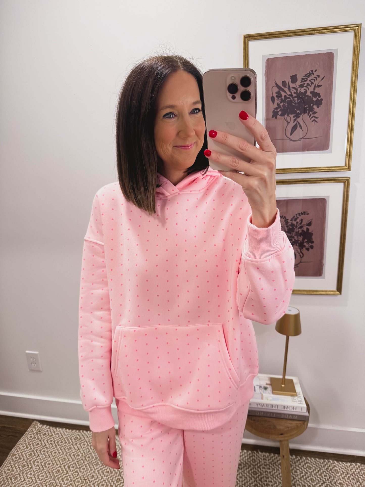 Pink Cloud Lounge Top