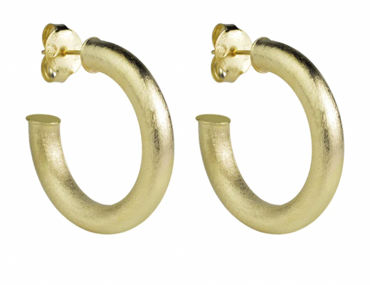 Thin Small Chantal Hoops