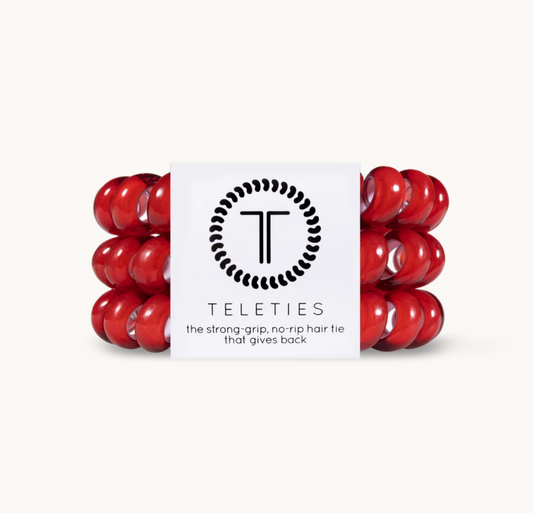 Large Scarlet Red Teleties