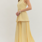 The Yellow Layered Dress