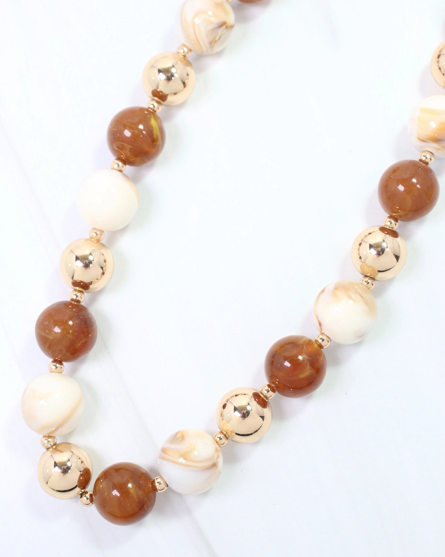 Farmington Ball Necklace Natural Multi